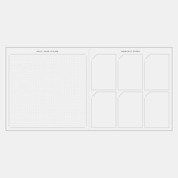 Mark's | Daily planner Find & Notice Brown
