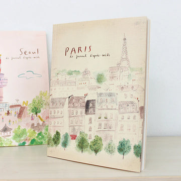 Paperways | Travel Journal L'Après-midi Paris Notebook