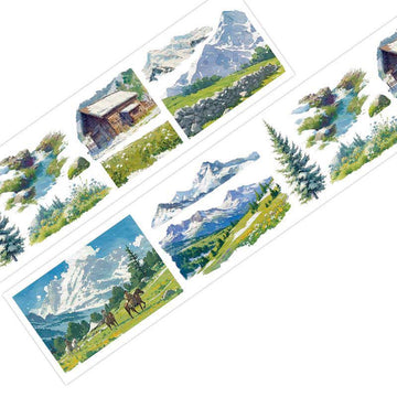 Infeel.me | Life Is Wilderness Washi Tape Spring Mountain