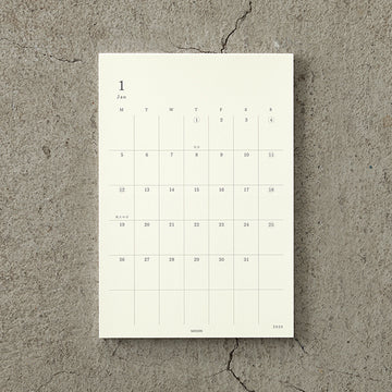 Midori | Pegatinas MD Midori Calendario M 2026