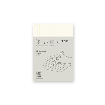 Midori | MD Midori Notebook A7 Striped Notebook