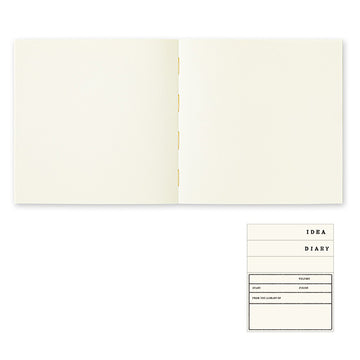 Midori | MD Midori Notebook THICK A5 Square Smooth Notebook