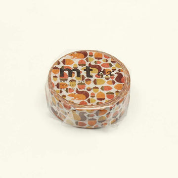 Mt masking tape | Squirrel and Acorn Washi Tape