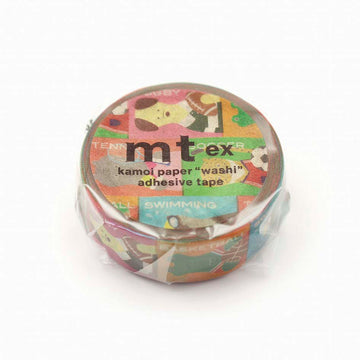 MT Masking Tape | Animal x Sports Washi Tape
