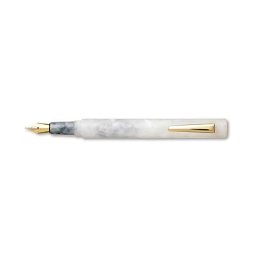 Hightide | Pluma Estilográfica Marbled Attaché White (F)