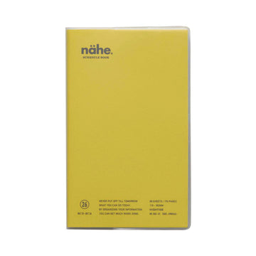 Hightide | Agenda Nahe B6 Slim 2026 Yellow (Semanal)