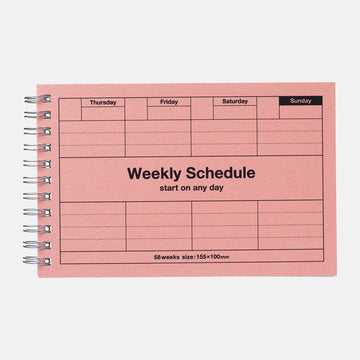 Mark's | Neo Pink A6 Weekly Planner