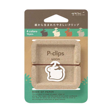 Midori | Clips de Papel P-Clips Rabbit