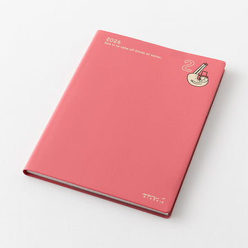 Midori | Agenda Pocket A6 Ojisan 2026 (Mensual)