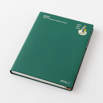 Midori | Agenda Pocket A6 Ojisan 2026 (Semanal)