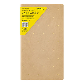 Midori | Agenda Professional PRD 2026 Diamond (Mensual)