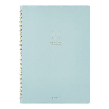 Midori | A5 Color Ring Binder Notebook Blue Dots