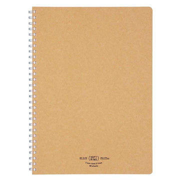 Kokuyo | Cuaderno Soft Ring B5 Natural Beige (Rayas)