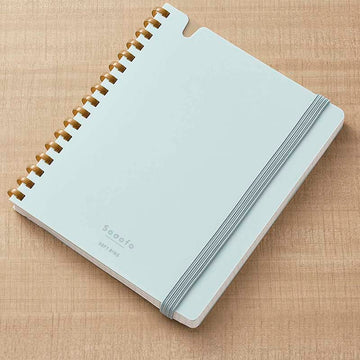 Kokuyo | Cuaderno Soft Ring Sooofa A6 Green (Cuadros)