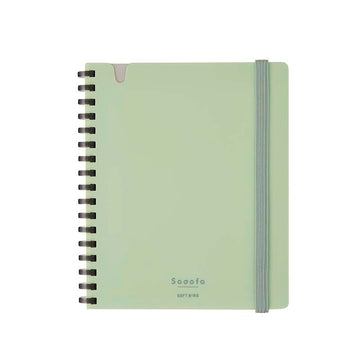 Kokuyo | Soft Ring Sooofa A6 Green Notebook (pictures)