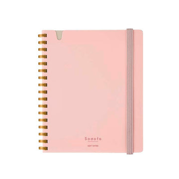 Kokuyo | Soft Ring Sooofa A6 Pink (pictures) notebook