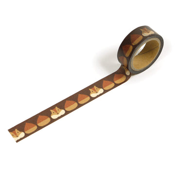 Hamamonyo | Squirrel Hide and Seek Washi Tape