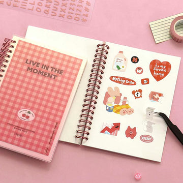 Iconic | Sticker Collecting Book Pink Stickers