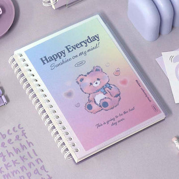 Iconic | Album to save sticker collecting Book lavender stickers