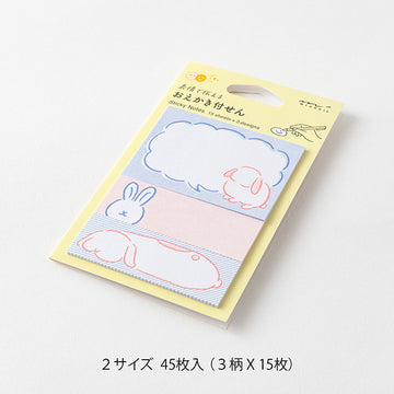 Midori | Notas Adhesivas Drawing Rabbit