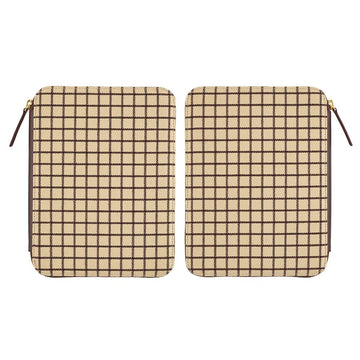 Hobonichi | Hobonichi Cousin A5 Taut Zipped Agenda (Cafe au Lait Plaid) 2025