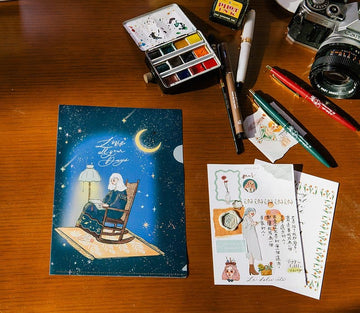 La Dolce Vita | A5 Portfolio The Day Has Stars And Moon