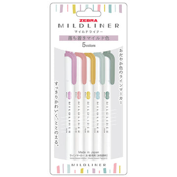 Zebra | Pack de Subrayadores Mildliner Calm