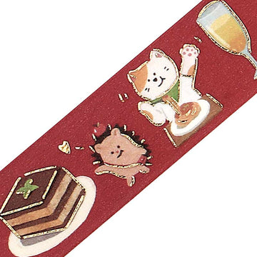Bgm | FOIL WORLD CAFE TRAVEL ITALY WASHI TAPE