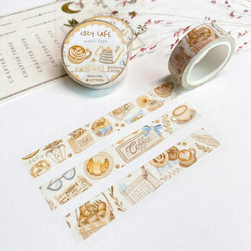 LETTOOn | Cozy Cafe Washi Tape