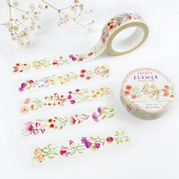 LETTOOn | Lovely Flower Washi Tape