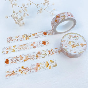 LETTOOn | Mellow Flower Washi Tape
