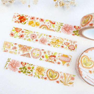 LETTOOn | Romantic Flower Washi Tape
