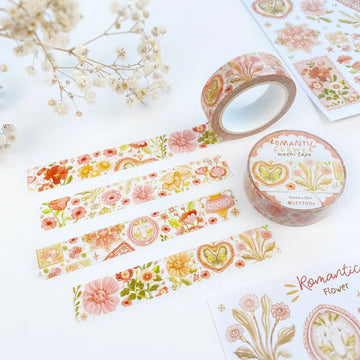 LETTOOn | Romantic Flower Washi Tape