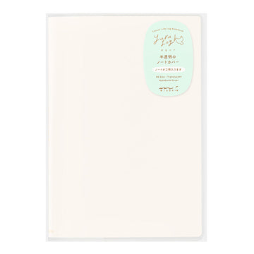 Midori | Funda de Plástico Transparente para Cuadernos Yuru Log B6