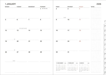 MARK'S | Agenda A5 Gradient Green 2025-2026 (Semanal)
