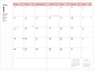 MARK'S | Agenda B6 Cats Blue 2025-2026 (Semanal)