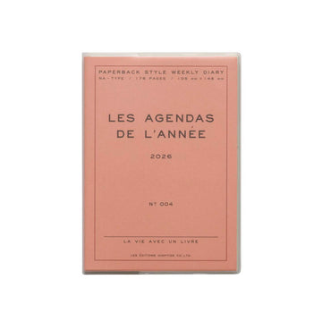 Hightide | Agenda Poche A6 2026 Pink (Semanal)