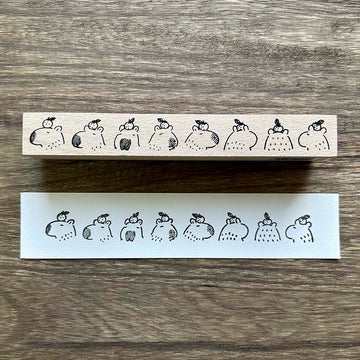Art CO | Capybara Oranges Stamp