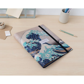 Kokonote | 2 -rings folder A4 Hokusai