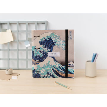 Kokonote | 4 Ring Binder A4 Hokusai
