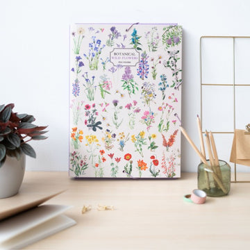 Kokonote | A4 Wild Flowers Flap Folder