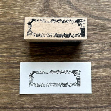 Art CO | Cat Head Frame Stamp