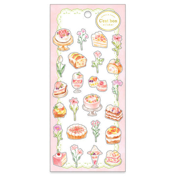 Mind wave | C'est bon pink stickers
