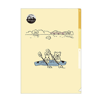 RyuRyu | Portafolios de 3 Compartimentos Animal Adventures Sport