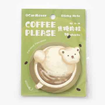 Card Lover | Notas Adhesivas Coffee Please Caramel Cinnamon