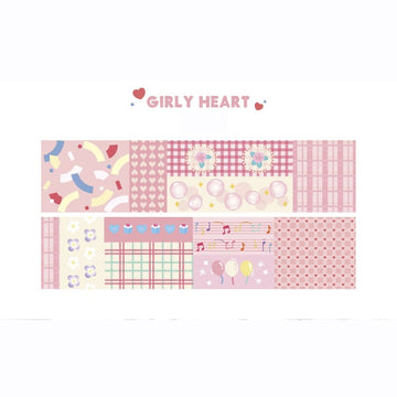 Card Lover | Collage Illusion Washi Tape Girly Heart