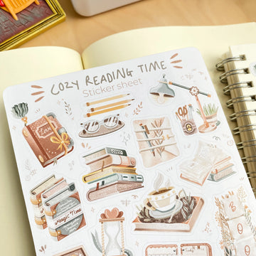 LETTOOn | Pegatinas Cozy Reading Time