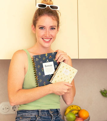 Uo study | A5 notebook blooms (points)