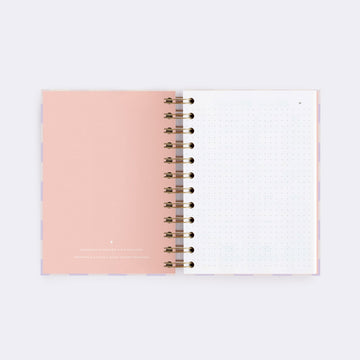 Charuca | Cuaderno Mini Picnic Lila (Puntos)