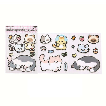 Mo card | Pet Adventure Sticky Rice Cat stickers